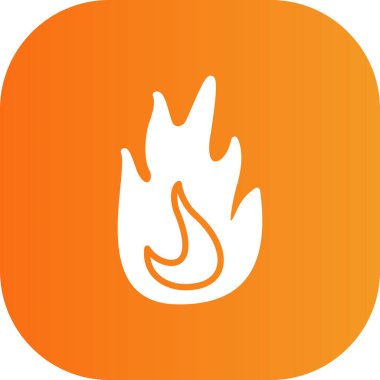 alev simgesi, illüstrasyon tasarımı