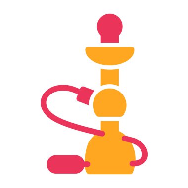 Nargile. Web simgesi basit tasarım