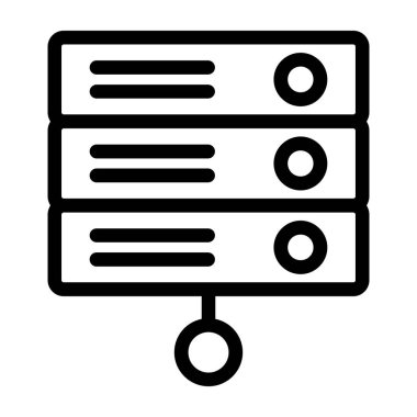 Ağ web simge vektör çizim