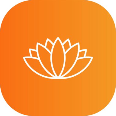 Güzel bir çiçeğin vektör çizimi