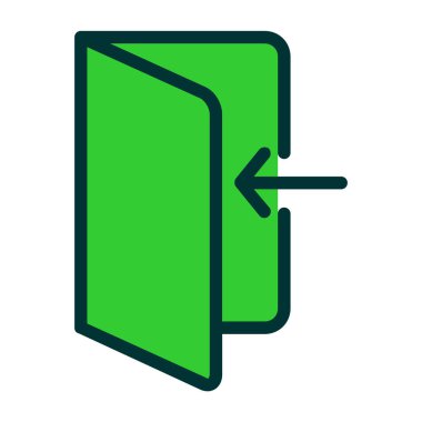 Dizin Doldurulmuş Gradyan Vektör Simgesi Tasarımı