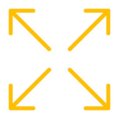 Yönlendirme okları vektör simgesi