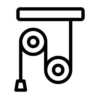 Modern simgenin vektör illüstrasyonu