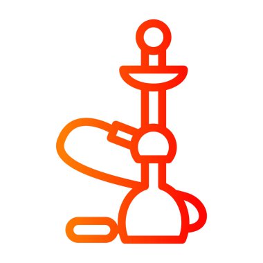 Bir noel ağacı simgesinin vektör illüstrasyonu