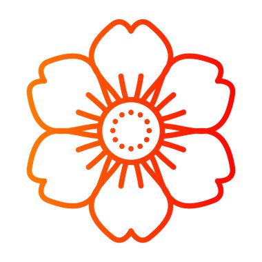 Kiraz çiçeği çiçek simgesi