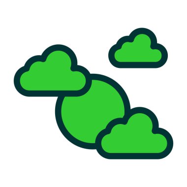 bulut hesaplama simgesi vektör tasarımı