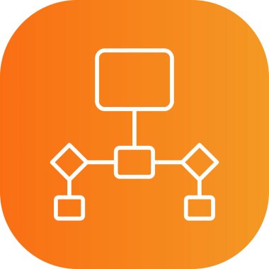 seo modern simgesinin vektör illüstrasyonu