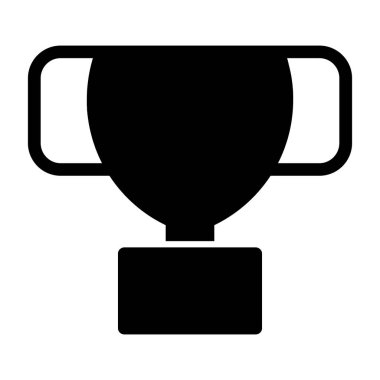 kupa simgesi, vektör illüstrasyon tasarımı