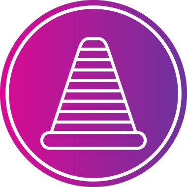 Koni simge vektör çizim