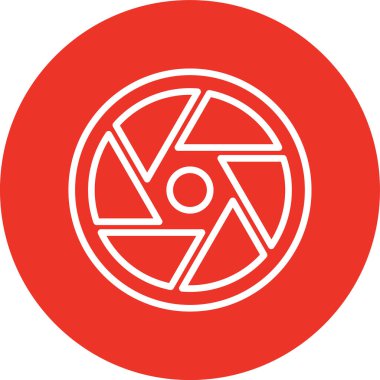 Modern simgenin vektör illüstrasyonu