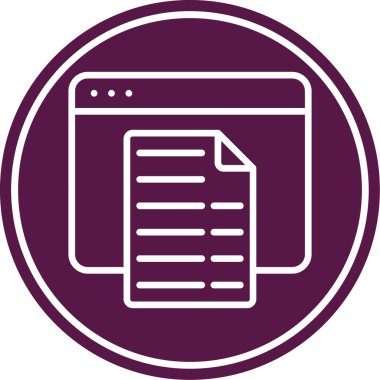 seo modern simgesinin vektör illüstrasyonu