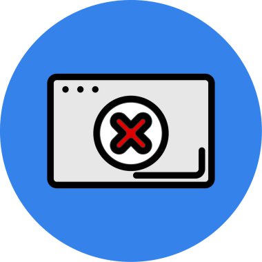 dizüstü bilgisayar simgesi vektör çizimi