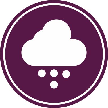 vektör Bulut simgesi illüstrasyonu