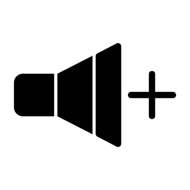 ses hoparlörü vektörü simgesi