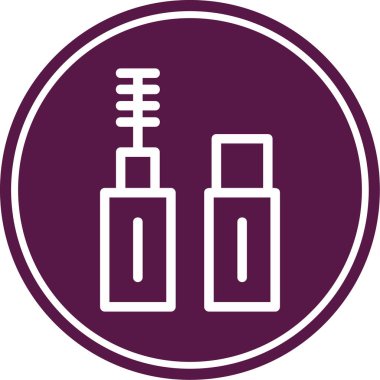 Modern b 'nin vektör çizimi pil ikonundan yoksun