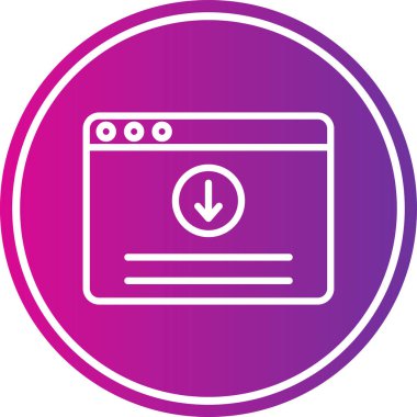 Mikrodalga fırının vektör çizimi