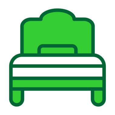 kanepe ikonu vektör illüstrasyonu