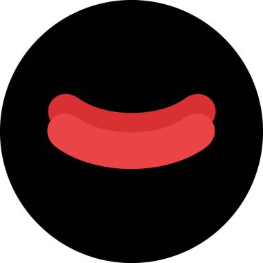 Siyah ve beyaz simgesinin vektör illüstrasyonu