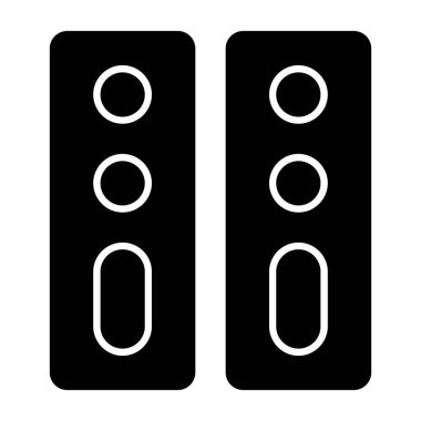 Katı biçimdeki denetim paneli kontrol simgesi