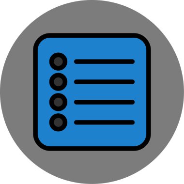 Dosya. Web simgesi basit illüstrasyon