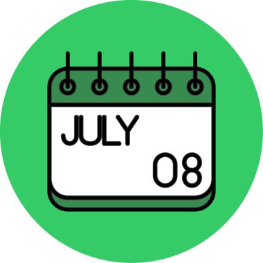 13 Temmuz Bir günlük takvimde 13 gün