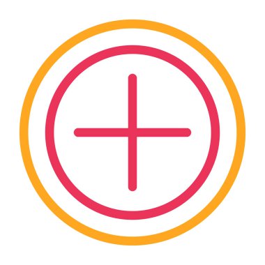 çapraz işaret simgesi, vektör illüstrasyonu