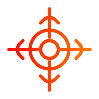 hedef simge vektör işareti