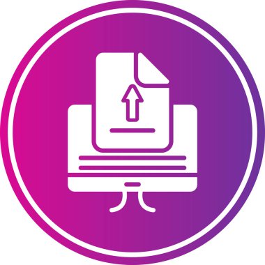 Dizin simgesinin vektör illüstrasyonu