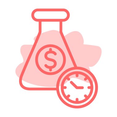 Dolar simgesi vektör illüstrasyonu