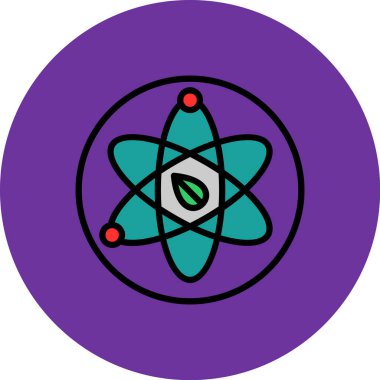 Benzersiz bilim vektör simgesi ph simgesi