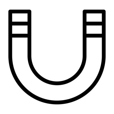 Mıknatıs Web simgesi basit tasarım