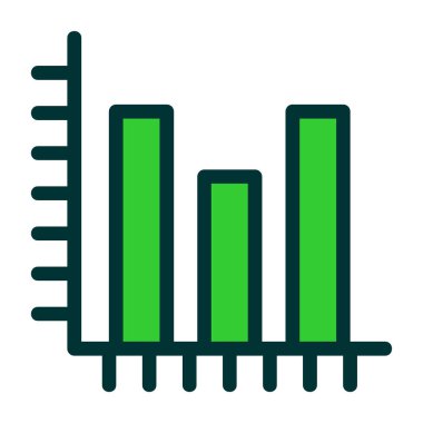 grafik vektörü ince çizgi simgesi