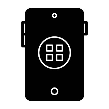 - Telefon. Web simgesi basit illüstrasyon