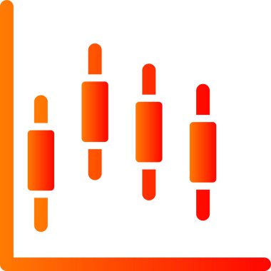 bar çizelgesi simgesi, vektör illüstrasyonu