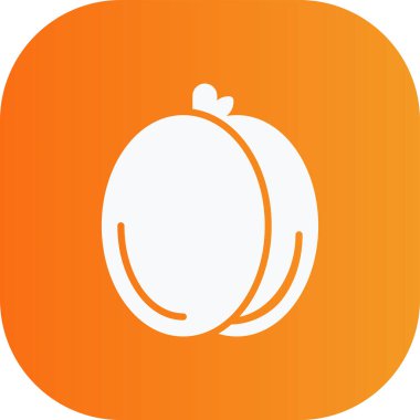 Eşsiz meyve vektörü simgesi