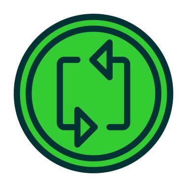 Ok simgesi. vektör illüstrasyonu