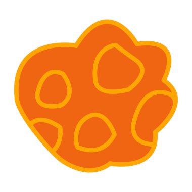 Çizgi film kedisinin vektör çizimi