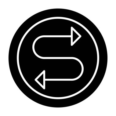 ok simgesi vektör illüstrasyonu