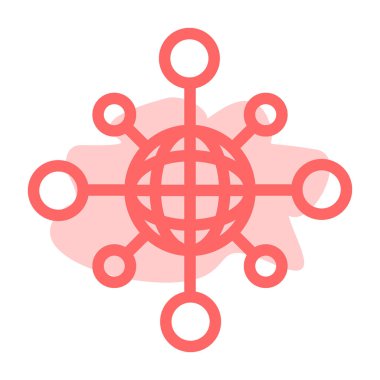 seo modern simgesinin vektör illüstrasyonu