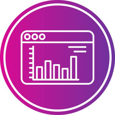 İş çizelgesi. Web simgesi