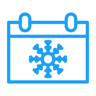 Kar tanesi. Web simgesi basit illüstrasyon