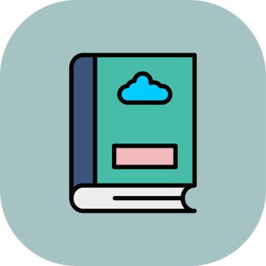 Dizüstü bilgisayar simgesi vektör çizimi