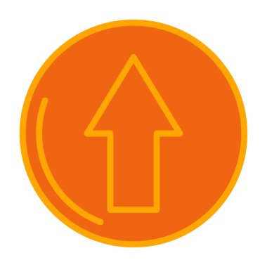 ok simgesi vektör illüstrasyonu