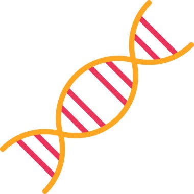 DNA molekül vektör çizimi