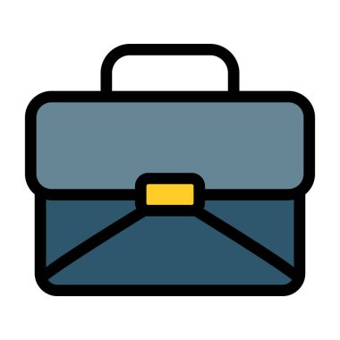 evrak çantası simgesi vektör illüstrasyon tasarımı