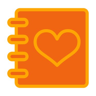 aşk simgesi, basit illüstrasyon