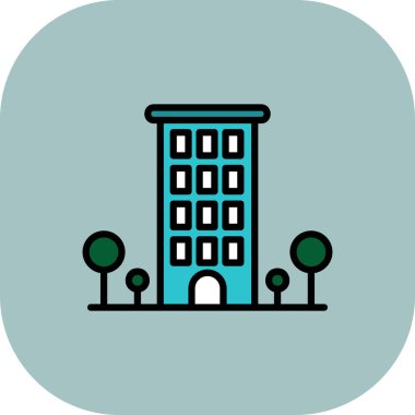 ev simgesi vektör illüstrasyonu