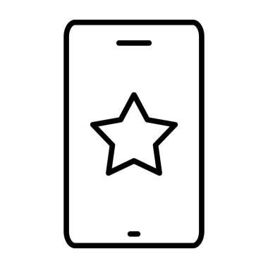 mobil simge vektör illüstrasyonu