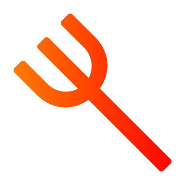 Çatal simgesi. vektör illüstrasyonu