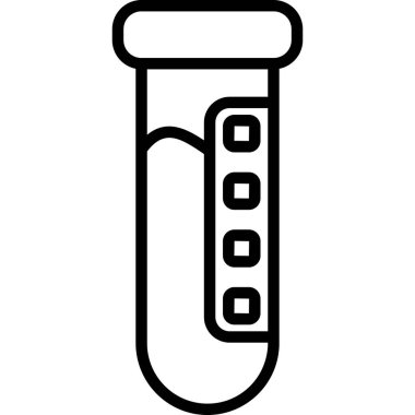 Test tübü simgesi, özet biçimi